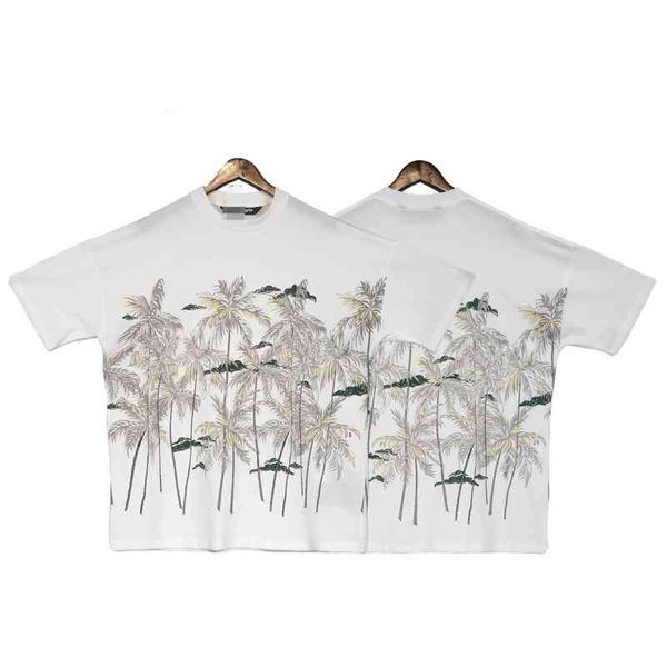 palm angle mens womens designer t shirts logo plant print spring summer new loose round neck t-shirt loose casual brand shirts, White;black
palm angle mens womens designer t shirts logo plant print spring summer new loose round neck t-shirt loose casual brand shirts, White;black