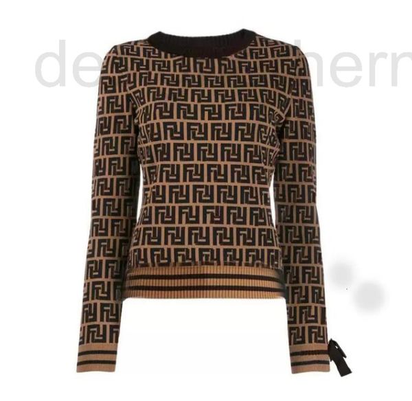 women's sweaters designer fendd sweater womens autumn round neck striped fashion long sleeve women high end jacquard cardigan knitting, White;black
women's sweaters designer fendd sweater womens autumn round neck striped fashion long sleeve women high end jacquard cardigan knitting, White;black