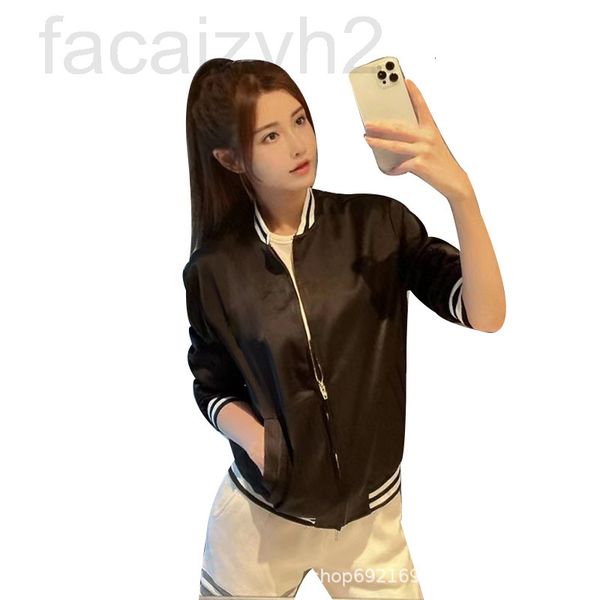 women's jackets designer 22c saijia autumn and winter new embroidered satin jacket baseball jacket the same generation of men women m6v, Black;brown
women's jackets designer 22c saijia autumn and winter new embroidered satin jacket baseball jacket the same generation of men women m6v, Black;brown