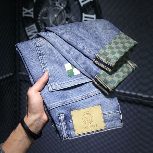 men's jeans designer light blue cropped jeans men 2022 new fashion brand high-end spring 's casual pants 592y
men's jeans designer light blue cropped jeans men 2022 new fashion brand high-end spring 's casual pants 592y