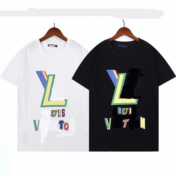 2021 new summer fashion designer t shirts for men luxury letter embroidery mens women clothing short sleeved shirt womens tee2512, White;black
2021 new summer fashion designer t shirts for men luxury letter embroidery mens women clothing short sleeved shirt womens tee2512, White;black