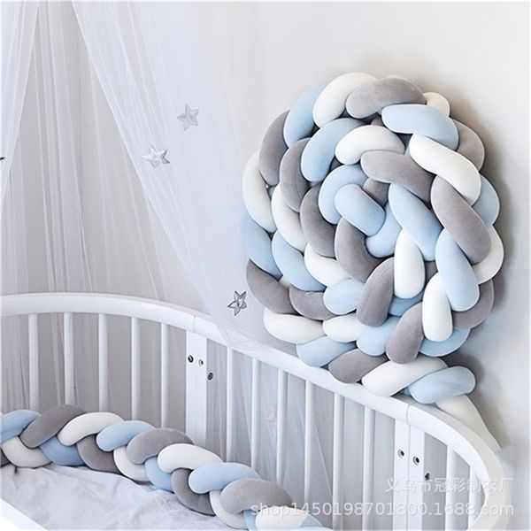 bed rails 1m/1.5m/2m/3m/4m crib cot protector infant bedding set for born boy girl braid knot pillow cushion room decor 220908
bed rails 1m/1.5m/2m/3m/4m crib cot protector infant bedding set for born boy girl braid knot pillow cushion room decor 220908