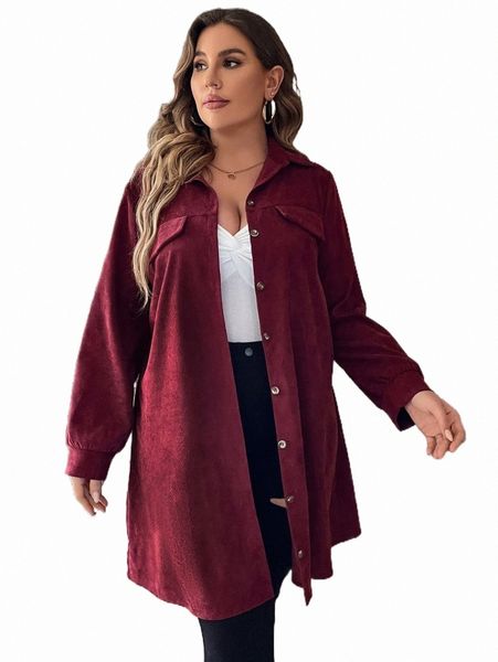plus size outerwear & coats plus flap detail belted coat 07v6#, Black