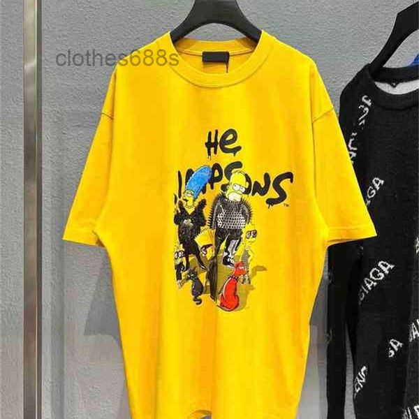 men's shirts designer bbalencigass t shirt sweaters home b high version correct printing paris simpson short sleeve yellow vy82, White;black
men's shirts designer bbalencigass t shirt sweaters home b high version correct printing paris simpson short sleeve yellow vy82, White;black