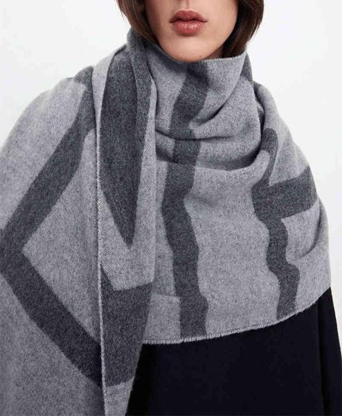 scarves toteme scarf women039s wool tassel long narrow shawl new autumn and, Blue;gray