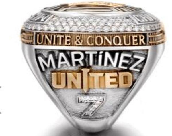 2018 atlanta united fc major league soccer mls cup championship ring with w, Golden;silver
2018 atlanta united fc major league soccer mls cup championship ring with w, Golden;silver