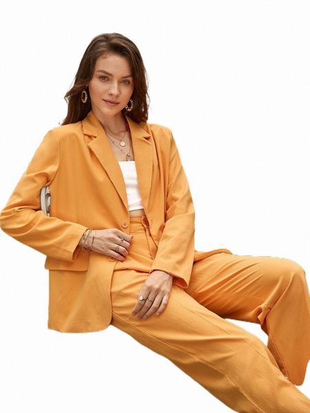 two piece dress frenchy single breasted blazer & plicated detail tailored pants y06g#, White
two piece dress frenchy single breasted blazer & plicated detail tailored pants y06g#, White