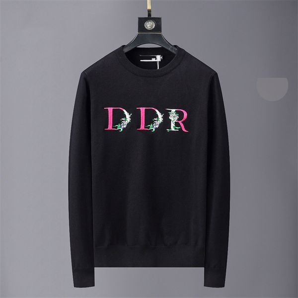 2023 mens sweater fashion quality men's twist knit cotton jumper pullover long sleeve letter printed designer sweaters, White;black
2023 mens sweater fashion quality men's twist knit cotton jumper pullover long sleeve letter printed designer sweaters, White;black