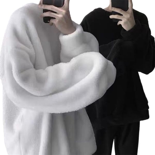 mens hoodies sweatshirts oversized sweatshirts lamb hair harajuku solid oneck long sleeve sweatshirt korean fashion loose mens hoodies stree, Black
mens hoodies sweatshirts oversized sweatshirts lamb hair harajuku solid oneck long sleeve sweatshirt korean fashion loose mens hoodies stree, Black