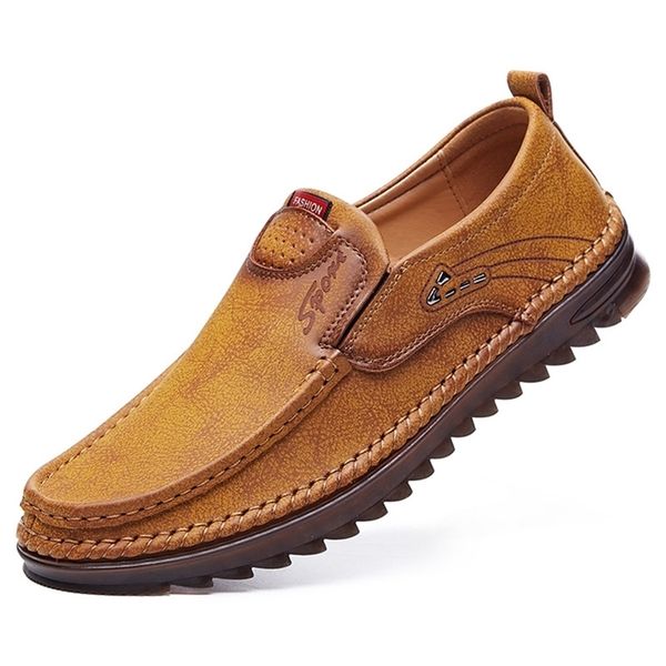 dress shoes genuine leather men casual luxury brand italian mens loafers moccasins breathable slip on boat zapatos hombre 220907, Black
dress shoes genuine leather men casual luxury brand italian mens loafers moccasins breathable slip on boat zapatos hombre 220907, Black