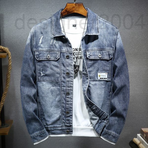 men's jackets designer denim jacket loose lapel in spring and autumn blue korean version with holes fashion work repair casual male 1uf, Black;brown
men's jackets designer denim jacket loose lapel in spring and autumn blue korean version with holes fashion work repair casual male 1uf, Black;brown