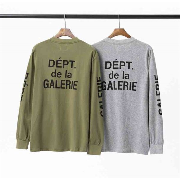 gallerydepts hoodies high street lettered slogan arm printed round neck long sleeve men's women's bottom shirt, Black
gallerydepts hoodies high street lettered slogan arm printed round neck long sleeve men's women's bottom shirt, Black