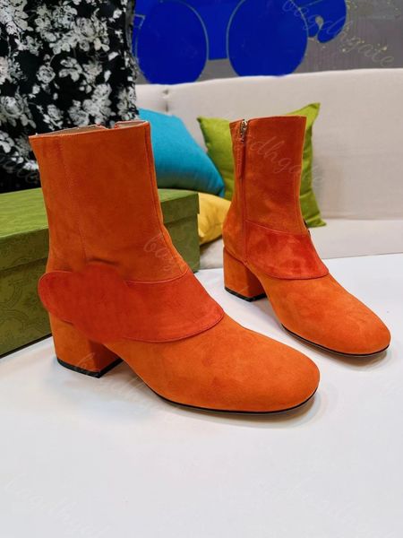 designer luxury boots lady autumn and winter new ankle boots match color design fashion trend contracted atmosphere, Black
designer luxury boots lady autumn and winter new ankle boots match color design fashion trend contracted atmosphere, Black