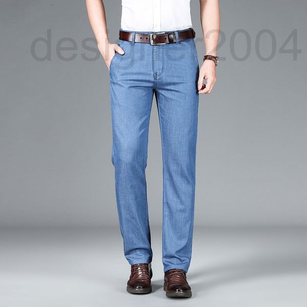 men's jeans designer summer thin jeans male modal slim middle-aged dad high waist deep crotch straight tube loose casual ice silk pants, Blue
men's jeans designer summer thin jeans male modal slim middle-aged dad high waist deep crotch straight tube loose casual ice silk pants, Blue
