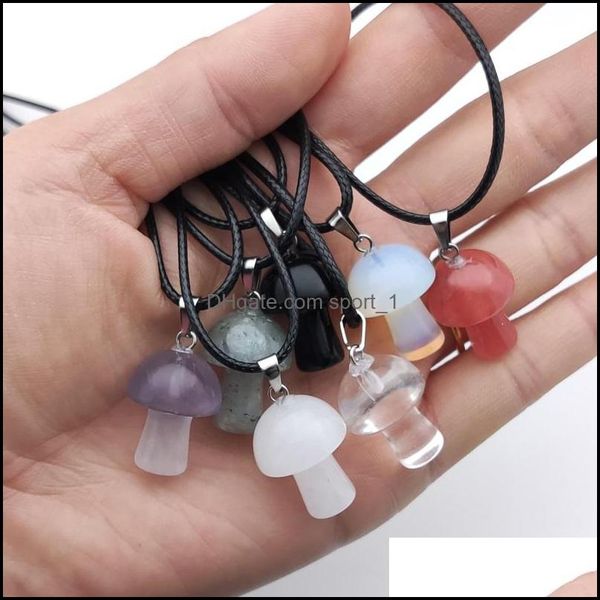 pendant necklaces natural stone glass pendant mushroom crystal necklace amethyst quartz chakra pendo healing jewelry d dhseller2010 dhsgr, Silver
pendant necklaces natural stone glass pendant mushroom crystal necklace amethyst quartz chakra pendo healing jewelry d dhseller2010 dhsgr, Silver