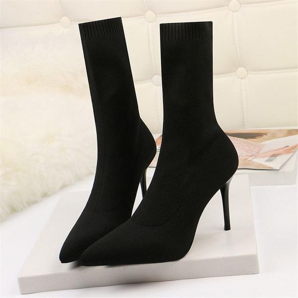 boots sock boots high heels fashion shoes ankle boots women bootsseggnice knitting stretch spring autumn booti269w, Black
boots sock boots high heels fashion shoes ankle boots women bootsseggnice knitting stretch spring autumn booti269w, Black