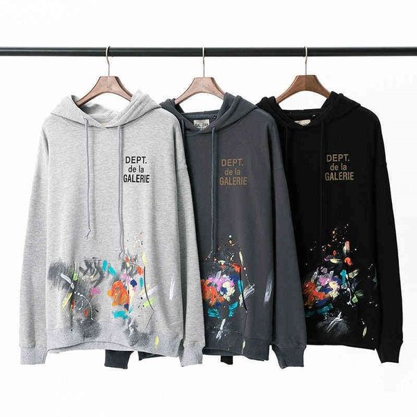 gallerydepts hoodies hand painted graffiti splash ink old letter printed terry, Black
gallerydepts hoodies hand painted graffiti splash ink old letter printed terry, Black