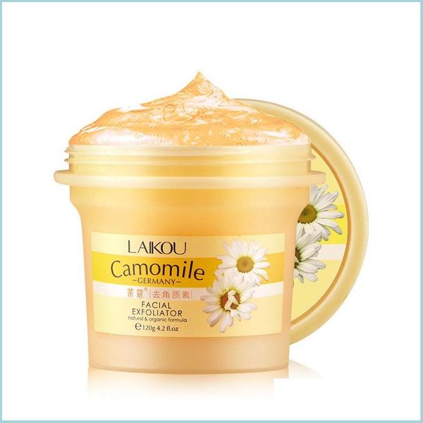 body scrubs laikou camomile exfoliating peeling gel 120g facial scrub moisturizing nourishing repair face cream skin care drop delive dhhqu
body scrubs laikou camomile exfoliating peeling gel 120g facial scrub moisturizing nourishing repair face cream skin care drop delive dhhqu
