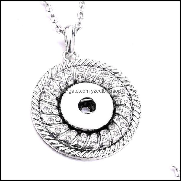 pendant necklaces fahion sier snap button charms jewelry rhinestone round shape pendant fit 18mm snaps buttons necklace dhseller2010 dhes2, Silver
pendant necklaces fahion sier snap button charms jewelry rhinestone round shape pendant fit 18mm snaps buttons necklace dhseller2010 dhes2, Silver