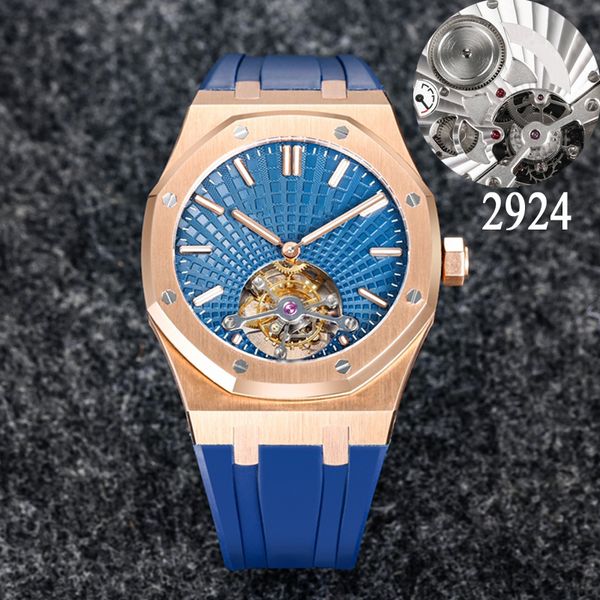 rose gold royal watches mens luxury eta watch skeleton flywheel automatic blue dial mechanical men sapphire watches 904l stainless steel cas, Slivery;brown
rose gold royal watches mens luxury eta watch skeleton flywheel automatic blue dial mechanical men sapphire watches 904l stainless steel cas, Slivery;brown