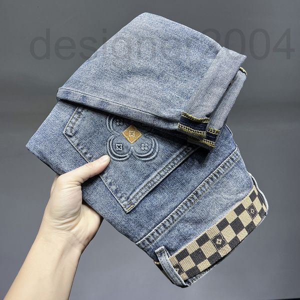 men's jeans designer in 2022 the new spring and summer trend denim pants are versatile for men's small feet korean printed elastic, Blue
men's jeans designer in 2022 the new spring and summer trend denim pants are versatile for men's small feet korean printed elastic, Blue