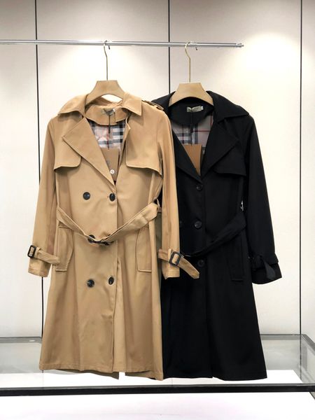 bbr2022 women trench coat england style belted with flaps spring autumn lady logo windbreaker duster coat female clothes, Tan;black
bbr2022 women trench coat england style belted with flaps spring autumn lady logo windbreaker duster coat female clothes, Tan;black
