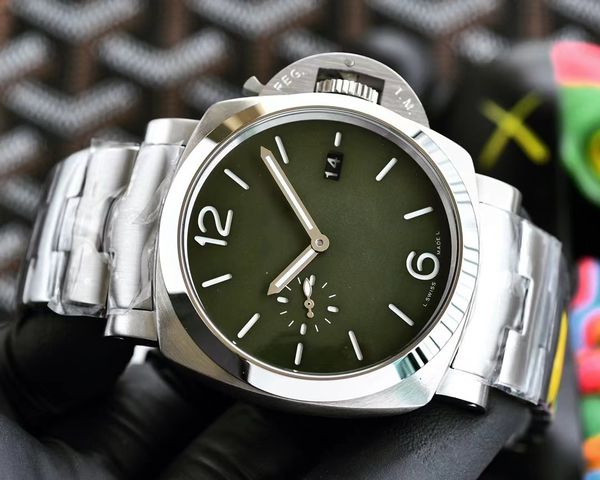 v7 designer watches pam2555 mens watch 44mm automatic mechanical movement stainless steel case strap waterproof 300m b1, Slivery;brown
v7 designer watches pam2555 mens watch 44mm automatic mechanical movement stainless steel case strap waterproof 300m b1, Slivery;brown