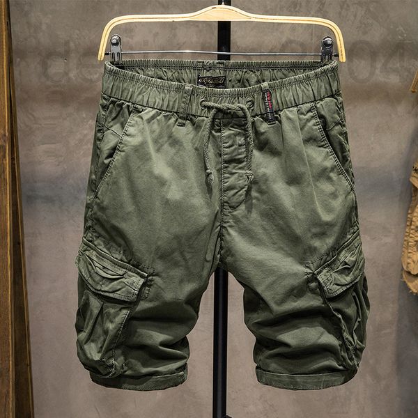 men's shorts designer work loose and multi pocket american outdoor casual pants in summer 2022 men's five point thin dlga, White;black
men's shorts designer work loose and multi pocket american outdoor casual pants in summer 2022 men's five point thin dlga, White;black