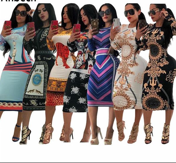 2022 summer women designer casual dresses printed short sleeve o neck bodycon party club elegant midi dress, Black;gray
2022 summer women designer casual dresses printed short sleeve o neck bodycon party club elegant midi dress, Black;gray