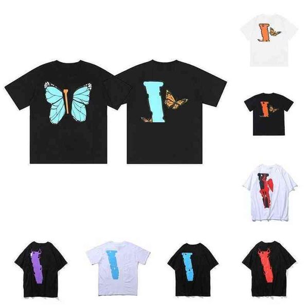 summer mens women designers t shirts butterfly print loose shorts sleeve tees fashion tee man s casual vlones shirt clothing street, White;black
summer mens women designers t shirts butterfly print loose shorts sleeve tees fashion tee man s casual vlones shirt clothing street, White;black