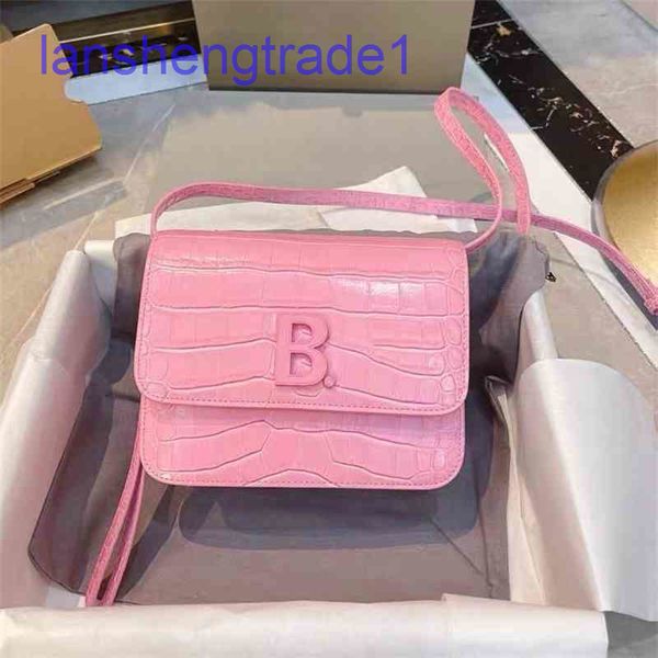 balenciga spring designer and summer 2022 cherry blossom powder crocodile pattern tofu bag leather b-button single shoulder cross
balenciga spring designer and summer 2022 cherry blossom powder crocodile pattern tofu bag leather b-button single shoulder cross