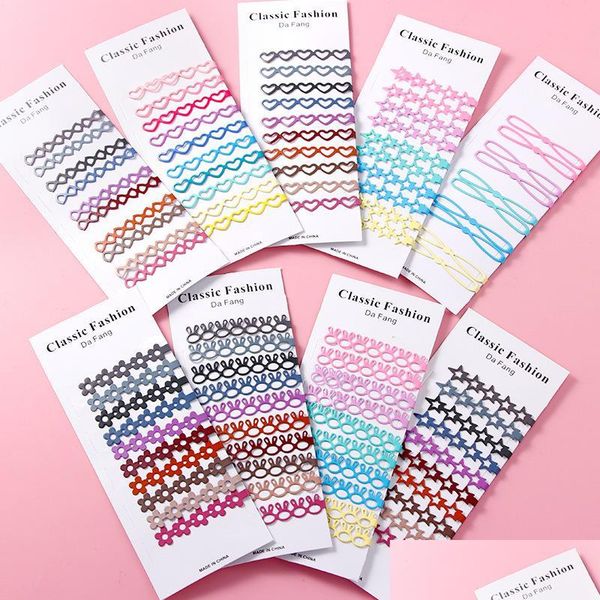 hair pins fashion selling hair pins for children 10 pcs colorf side clips women girls star heart cartoon shaped drop delivery 2021 pr dhl4n, Black;brown
hair pins fashion selling hair pins for children 10 pcs colorf side clips women girls star heart cartoon shaped drop delivery 2021 pr dhl4n, Black;brown