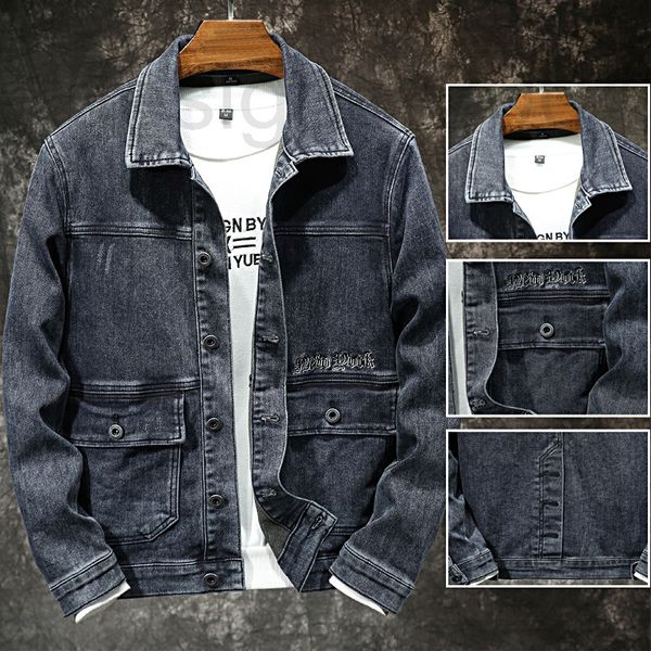 men's jackets designer blue and black denim jacket men's trend loose versatile lapel coat autumn winter 2022 fashion br zo9d, Black;brown
men's jackets designer blue and black denim jacket men's trend loose versatile lapel coat autumn winter 2022 fashion br zo9d, Black;brown