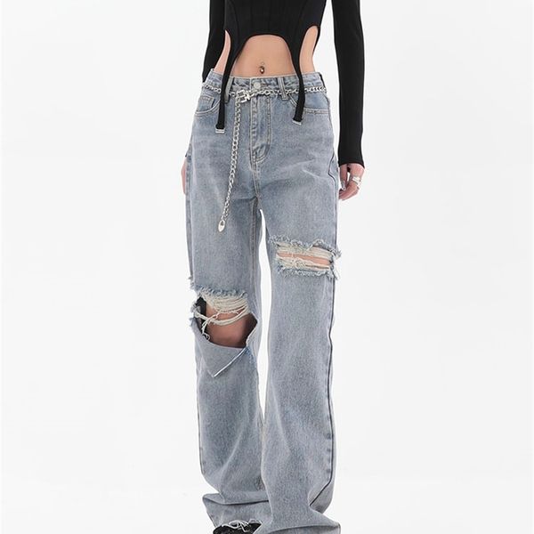 women's jeans summer high waist ripped jeans women's hip hop loose straight jean pants high street y2k vintage female wide leg tro, Blue
women's jeans summer high waist ripped jeans women's hip hop loose straight jean pants high street y2k vintage female wide leg tro, Blue
