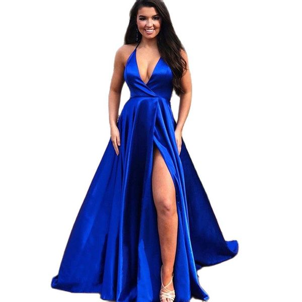 prom party evening dresses vestido de noiva sereia gowns robe de soiree vestido novia playa royal blue side slit lace-up, Black;red
prom party evening dresses vestido de noiva sereia gowns robe de soiree vestido novia playa royal blue side slit lace-up, Black;red