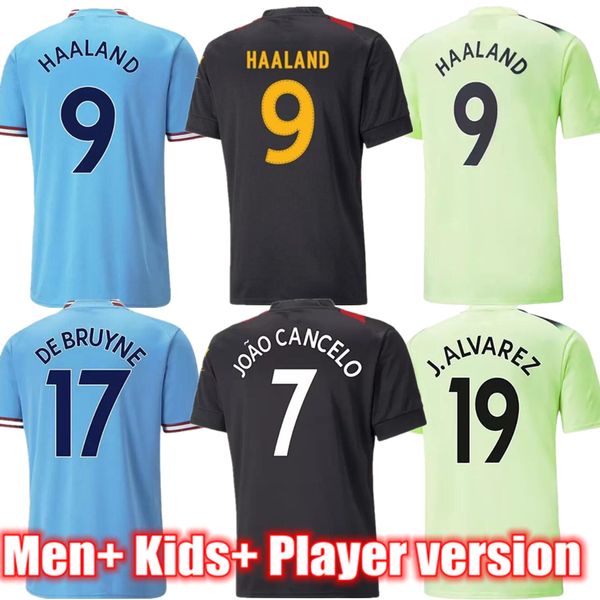 haaland de bruyne soccer jerseys 2022 2023 alvarez grealish foden mans cities fan player version football shirt bernardo mahrez rodrigo men, Black;yellow
haaland de bruyne soccer jerseys 2022 2023 alvarez grealish foden mans cities fan player version football shirt bernardo mahrez rodrigo men, Black;yellow