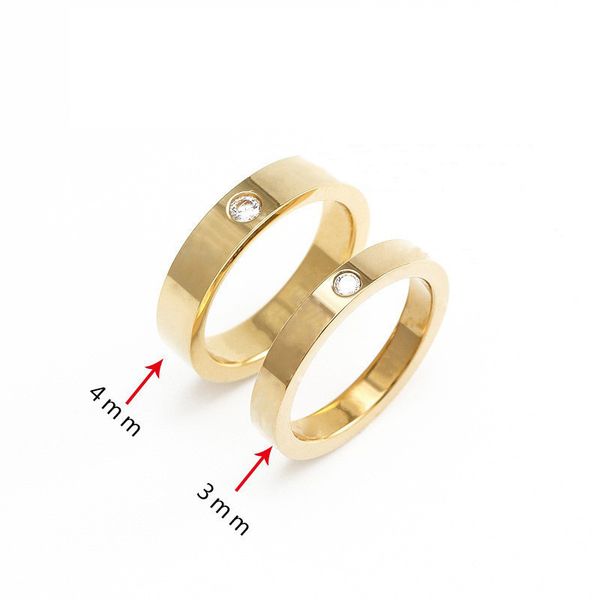 quality concise zircon ring wedding titanium steel material rose gold silver color rings never fade jewelry s234
quality concise zircon ring wedding titanium steel material rose gold silver color rings never fade jewelry s234