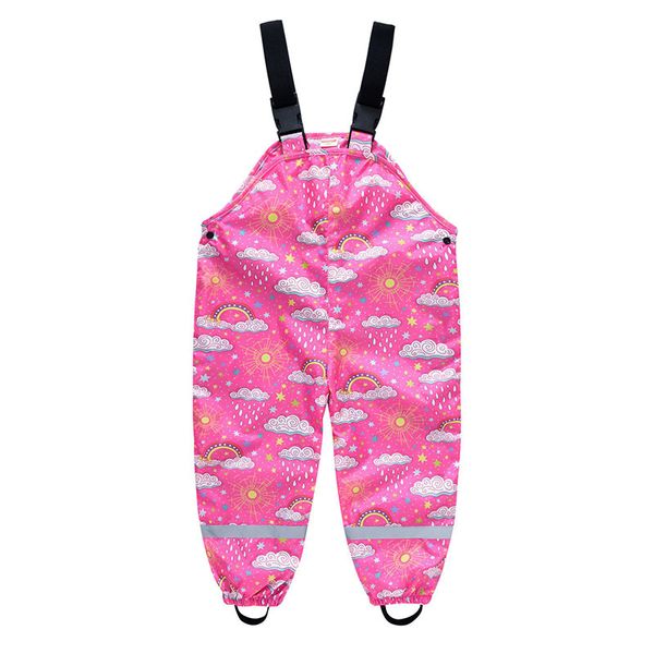 overalls kids children waterproof rain pants cartoon printing baby boys girls braces fashion 220909, Blue
overalls kids children waterproof rain pants cartoon printing baby boys girls braces fashion 220909, Blue