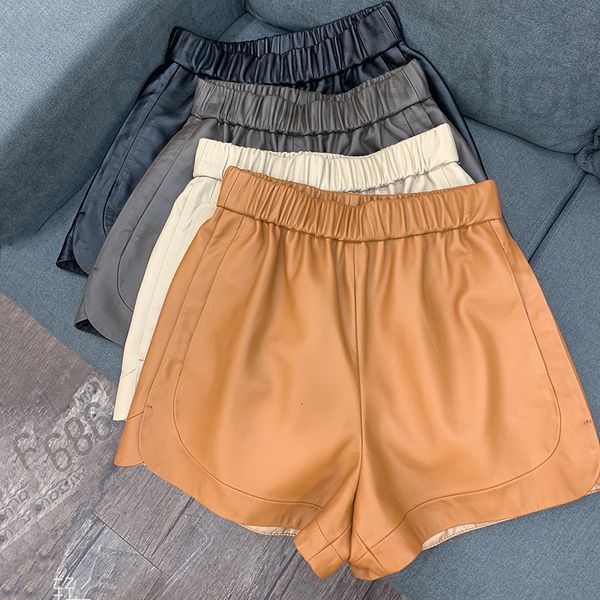 women's jumpsuits & rompers designer tibetan meat casual european goods lamb skin high waisted leather shorts women's a-word weari, Black;white
women's jumpsuits & rompers designer tibetan meat casual european goods lamb skin high waisted leather shorts women's a-word weari, Black;white