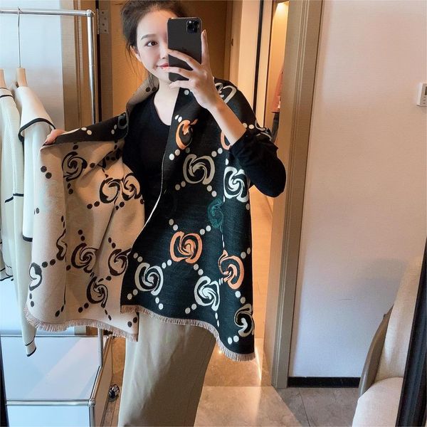 classic jacquard design scarf female autumn winter scarves thick wool polyamide pashmina double-sided color matching shawl with box, Blue;gray
classic jacquard design scarf female autumn winter scarves thick wool polyamide pashmina double-sided color matching shawl with box, Blue;gray