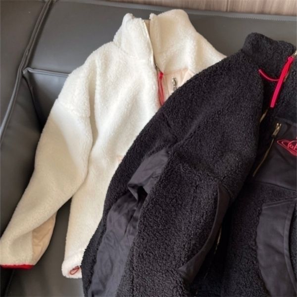 womens jackets autumn and winter zipper stand collar jacket women 220909, Black;brown
womens jackets autumn and winter zipper stand collar jacket women 220909, Black;brown