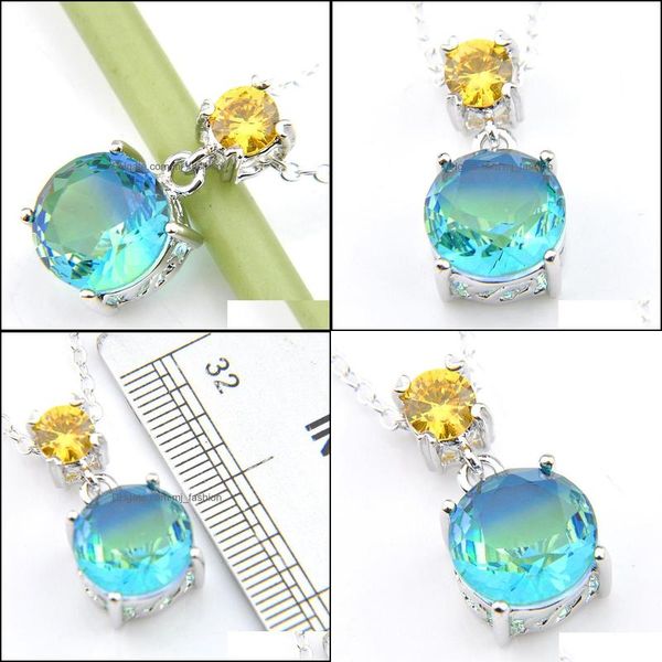 pendant necklaces wholesale 12 pieces/lot fashion jewelry bi color tourmaline gems 925 sier charms crystal zircon pendants for lady d dhogr, Silver
pendant necklaces wholesale 12 pieces/lot fashion jewelry bi color tourmaline gems 925 sier charms crystal zircon pendants for lady d dhogr, Silver