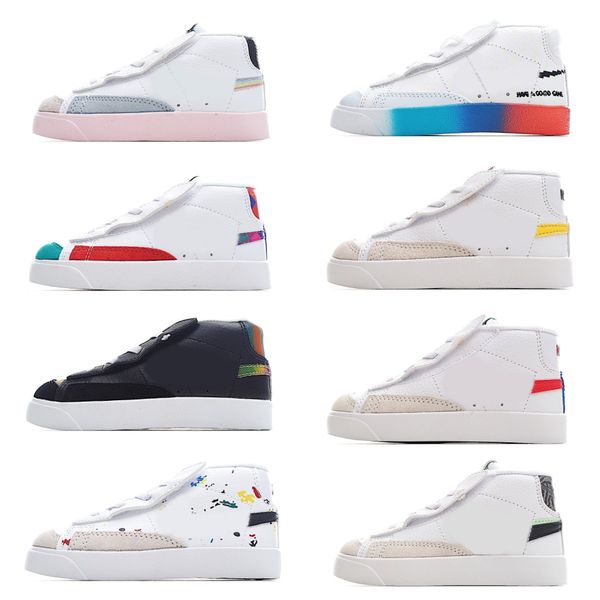 22-37 little kids blazers sport shoes mid 77 vintage boys girls sneakers suede leather side strap navy hyper pink iridescent toddler youth c
22-37 little kids blazers sport shoes mid 77 vintage boys girls sneakers suede leather side strap navy hyper pink iridescent toddler youth c