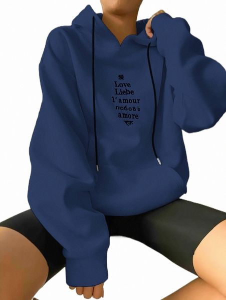 women's hoodies & sweatshirts letter embroidery drop shoulder drawstring hoodie j7us#, Black
women's hoodies & sweatshirts letter embroidery drop shoulder drawstring hoodie j7us#, Black