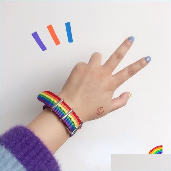 charm bracelets ins nepal rainbow woven bracelets lgbt lesbians gays bisexuals bangle women braided pride men couple friendship jewel dhvdo, Golden;silver
charm bracelets ins nepal rainbow woven bracelets lgbt lesbians gays bisexuals bangle women braided pride men couple friendship jewel dhvdo, Golden;silver