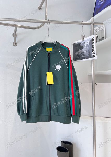 xinxinbuy men designers coats stripe letter embroidery streetwear outerwear long sleeve windbreaker green s-2xl, Black;brown
xinxinbuy men designers coats stripe letter embroidery streetwear outerwear long sleeve windbreaker green s-2xl, Black;brown