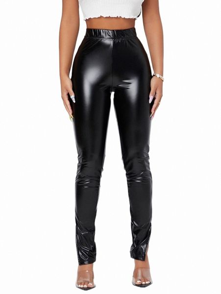 women's pants & capris petite elastic waist slit hem pu leather skinny pants g5zo#, Black;white
women's pants & capris petite elastic waist slit hem pu leather skinny pants g5zo#, Black;white