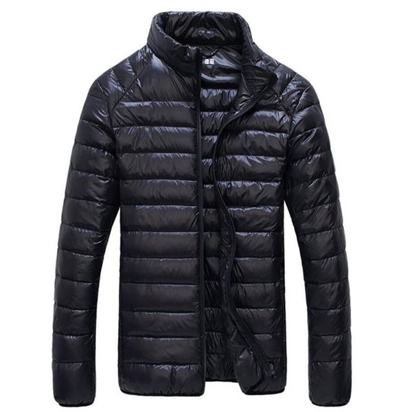 men's down parkas autumn winter down jacket men casual stand collar ultra light parka coat portable outwear windproof white duck down j, Black
men's down parkas autumn winter down jacket men casual stand collar ultra light parka coat portable outwear windproof white duck down j, Black