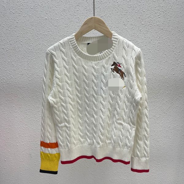 88 2022 runway women sweater crew neck pullover long sleeve embroidery women's sweaters qian, White;black
88 2022 runway women sweater crew neck pullover long sleeve embroidery women's sweaters qian, White;black