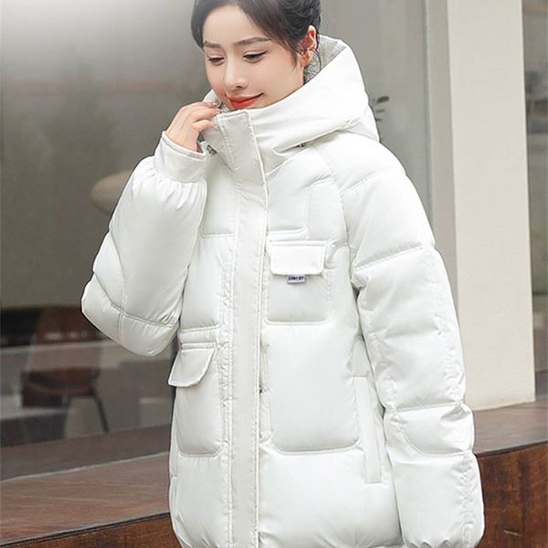 women's down parkas vielleicht women short jacket winter thick hooded cotton padded coats female korean loose puffer parkas ladies over, Black
women's down parkas vielleicht women short jacket winter thick hooded cotton padded coats female korean loose puffer parkas ladies over, Black